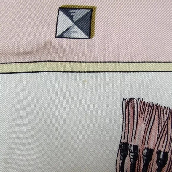 398204BG (S2) Hermes Scarf Carre 90 Multicolor Silk - Picture 8 of 12